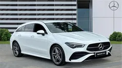 White Used 2024 Mercedes CLA200 Executive Estate | £27,362 (Fair price)