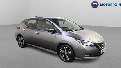 Used Nissan Leaf N-Connecta 110 kW (150 HP) 2021 Grey Hatchback