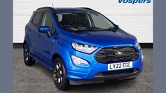Blue Used 2022 Ford Ecosport ST-Line SUV | £13,300 (Fair price)