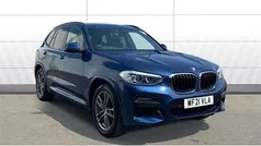 Blue Used 2021 BMW X3 M Sport SUV | £27,993 (Good price)