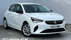 White Used 2021 Vauxhall Corsa Hatchback | £9,874 (Fair price)