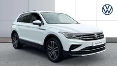White Used 2021 VW Tiguan Elegance SUV | £22,185 (Fair price)