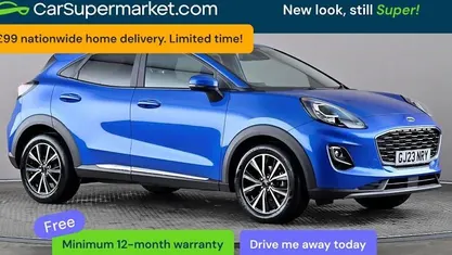 Used Ford Puma Titanium 155 HP (114 kW) 2023 Blue SUV