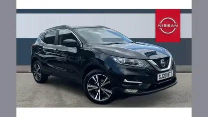 Used Nissan Qashqai N-Connecta 140 HP (102 kW) 2020 Black SUV