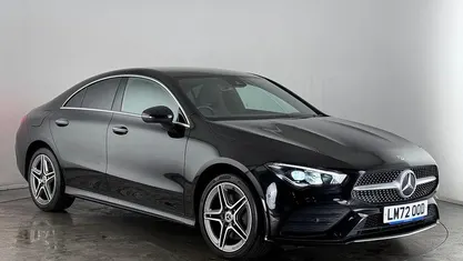 Black Used 2022 Mercedes CLA250e AMG Line Premium Sedan | £20,450 (Fair price)
