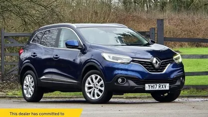 Used Renault Kadjar Dynamique 110 HP (80 kW) 2017 Cosmos blue SUV
