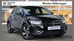 Black Used 2022 VW T-Roc R-line SUV | £22,995 (Fair price)