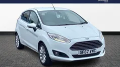 White Used 2017 Ford Fiesta Titanium Hatchback | £6,437 (Good price)