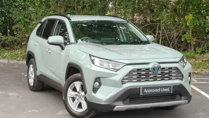 Used Toyota RAV4 Hybrid 218 HP (160 kW) 2021 Green SUV