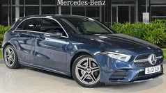 Blue Used 2021 Mercedes A220 AMG line Hatchback | £17,750 (Fair price)
