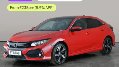 Used Honda Civic EX 129 HP (94 kW) 2018 Red Hatchback