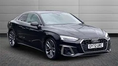 Black Used 2022 Audi A5 S-Line Coupe | £22,650 (Fair price)