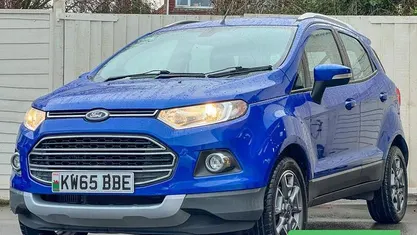 Used Ford Ecosport Titanium 95 HP (69 kW) 2016 Blue SUV