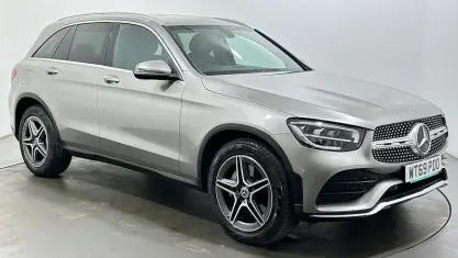 Used Mercedes GLC220 AMG line 194 HP (142 kW) 2020 Silver SUV