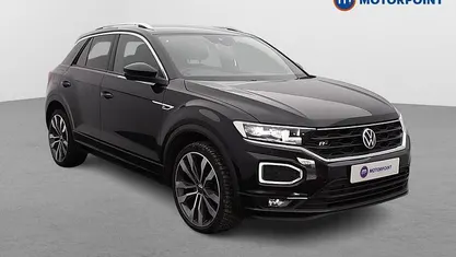 Black Used 2021 VW T-Roc R-line SUV | £18,549 (Fair price)