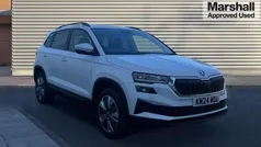 White Used 2024 Skoda Karoq SE Drive SUV | £21,790 (Good price)