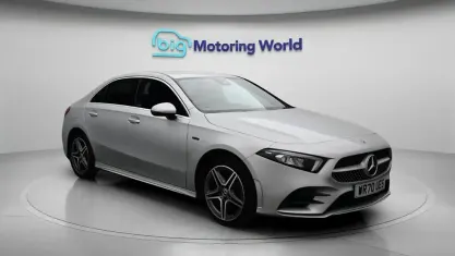 Used Mercedes A250 AMG line 259 HP (190 kW) 2020 Silver Sedan