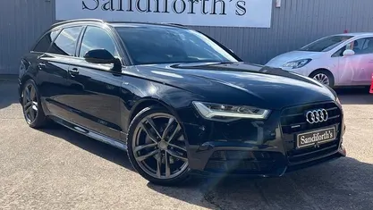 Used Audi A6 Black Edition 272 HP (200 kW) 2016 Black Estate