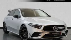 Silver Used 2022 Mercedes A35 AMG Premium Plus Hatchback | £32,999 (Expensive)