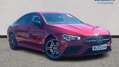 Used Mercedes CLA200 Executive 163 HP (119 kW) 2023 Red Coupe