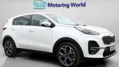 Used Kia Sportage GT-Line 136 HP (100 kW) 2021 White SUV