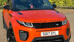 Orange Used 2017 Land Rover Range Rover evoque HSE Dynamic SUV | £12,995 (Fair price)
