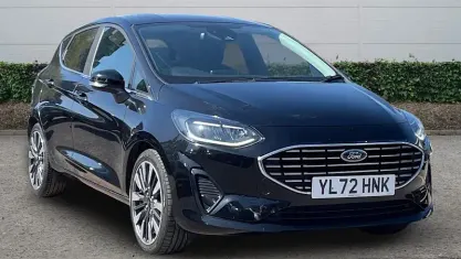 Used Ford Fiesta Titanium X 125 HP (91 kW) 2023 Black Hatchback