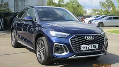 Blue Used 2021 Audi Q5 Sportback S-Line SUV | £29,990 (Fair price)