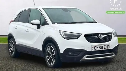 Used Vauxhall Crossland X Elite 83 HP (61 kW) 2019 White SUV