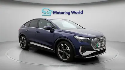 Used 2023 Audi Q4 Sportback e-tron S-Line SUV | £29,100 (Good price)