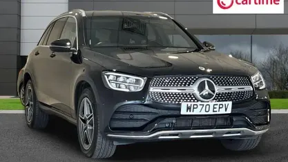 Used Mercedes GLC300 AMG line 258 HP (189 kW) 2021 Black SUV