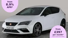 White Used 2020 Cupra Leon Hatchback | £22,743 (Fair price)