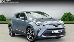 Satin grey Used 2022 Toyota C-HR Design SUV | £18,553 (Fair price)