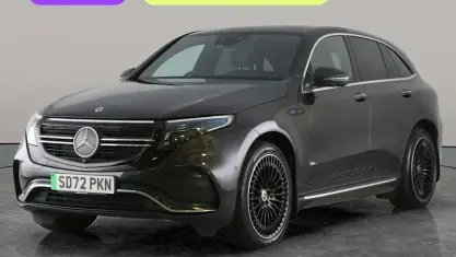 Used Mercedes EQC400 AMG line 300 kW (408 HP) 2022 Grey SUV