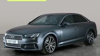 Used Audi A4 S-Line 190 HP (139 kW) 2017 Grey Sedan