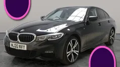 Black Used 2020 BMW 330e M Sport Sedan | £18,387 (Fair price)
