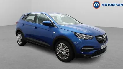 Used Vauxhall Grandland X 131 HP (96 kW) 2019 Blue SUV