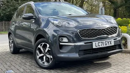Used Kia Sportage 136 HP (100 kW) 2021 Grey SUV