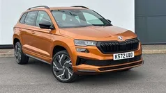 Orange Used 2023 Skoda Karoq SportLine SUV | £25,600 (Fair price)