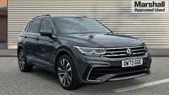 Dolphin grey metallic Used 2023 VW Tiguan R-line Edition SUV | £28,457 (Fair price)