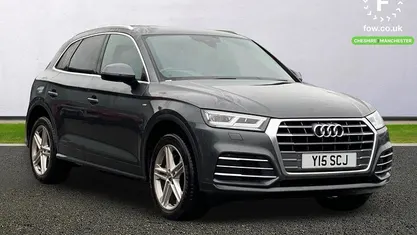 Grey Used 2018 Audi Q5 S-Line SUV | £19,799 (Fair price)