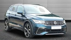 Nightshade blue Used 2022 VW Tiguan R-line SUV | £25,495 (Fair price)