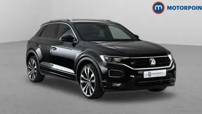 Used VW T-Roc R-line 150 HP (110 kW) 2020 Black SUV