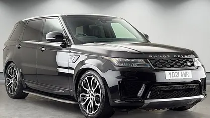 Used Land Rover Range Rover Sport HSE 300 HP (220 kW) 2021 Santorini black SUV