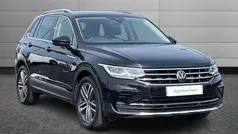 Black Used 2022 VW Tiguan Elegance SUV | £25,750 (Fair price)