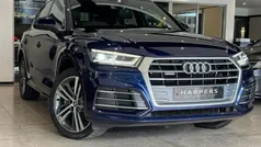 Blue Used 2017 Audi Q5 S-Line SUV | £20,156 (Fair price)