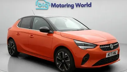 Used Vauxhall Corsa-e Elite 100 kW (136 HP) 2020 Orange Hatchback