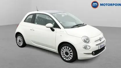 Używany Fiat 500 Dolcevita 69 KM (50 kW) 2022 Biały Hatchback
