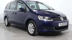 Blue Used 2021 VW Sharan SE MPV | £20,500 (Fair price)