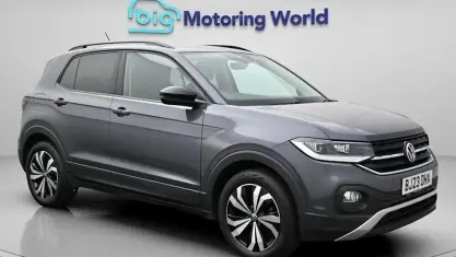 Used VW T-Cross Black Edition 110 HP (80 kW) 2023 Grey SUV